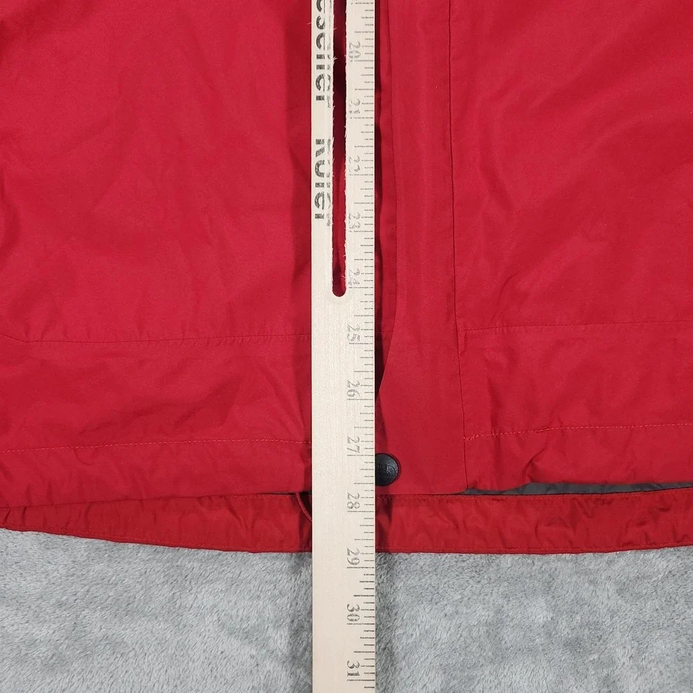 The North Face Drizzle Jacket Mens XL Gore-Tex Red Hooded Rain Shell TNF